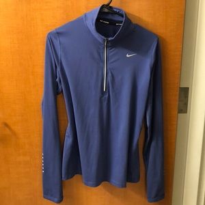 Nike running half zip pullover